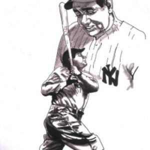 Nomar Garciaparra Art Print - Portnoy Gallery