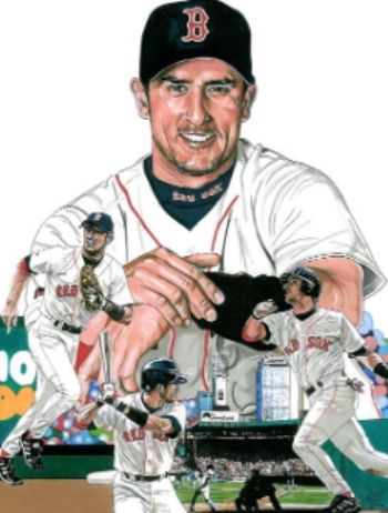 Nomar Garciaparra Boston Red Sox Poster/canvas Print 