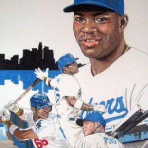 Don Newcombe Art Print - Portnoy Gallery