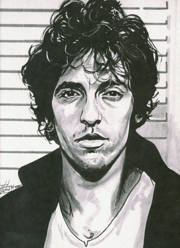 Bruce Springsteen Art Print by Neal Portnoy - Portnoy Gallery